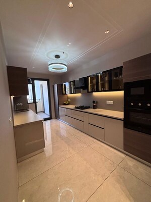 Kitchen in 4 BHK Apartment at NK Sharma Savitry Greens, Lohgarh – for Rent