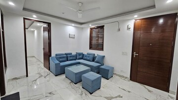 Living Room in 2 BHK Apartment at Saket – for Rent