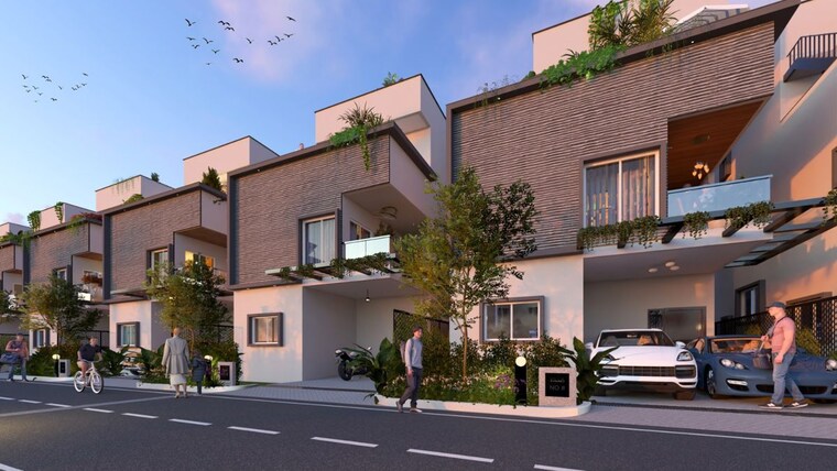 Exterior View, trifecta-verde-en-resplandor 4 Bedroom 3365 Sq.Ft. Villa In Budigere Road Bangalore 10068641