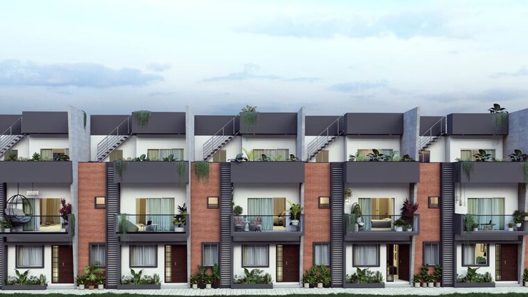 Exterior View, trifecta-verde-en-resplandor 4 Bedroom 3365 Sq.Ft. Villa In Budigere Road Bangalore 10068641