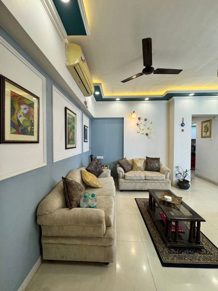 Living Room, lodha-splendora 2.5 Bedroom 838 Sq.Ft. Apartment In Ghodbunder Road Thane 10089085