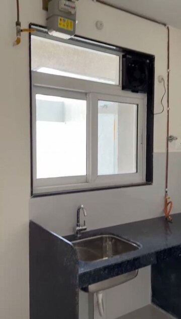 Bathroom in 2 BHK Apartment at Ashar Axis, Majiwada – for Rent