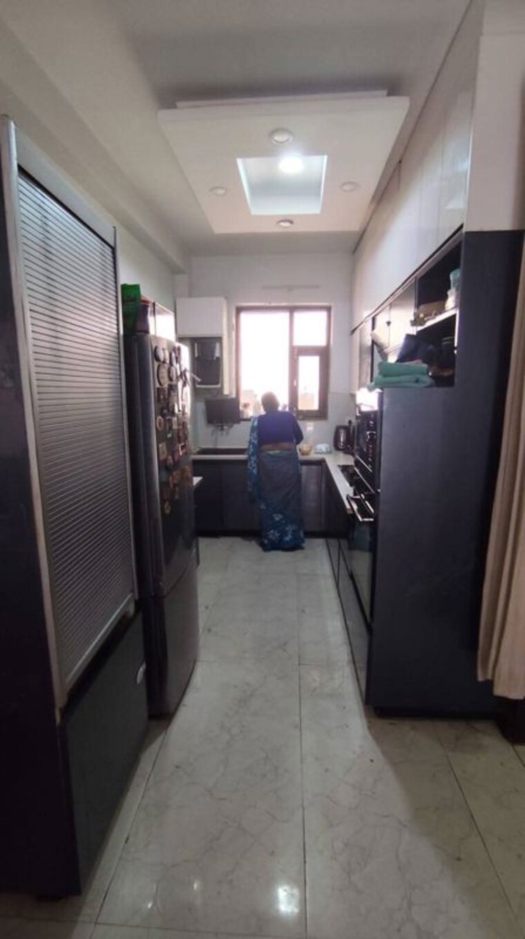 Kitchen, green fields colony 4 Bedroom 275 Sq.Yd. Builder Floor In Green Fields Colony Faridabad 10089100