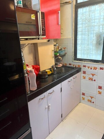 Kitchen in 2 BHK Apartment at Evershine Millennium Paradise, Kandivali East – for Rent