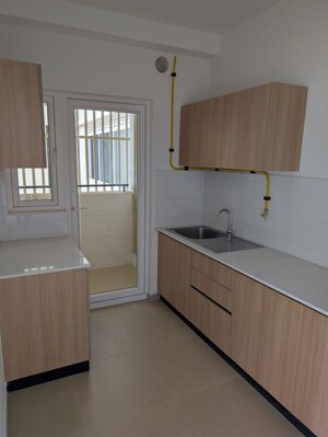 Kitchen in 1 BHK Apartment at Bhartiya City Nikoo Homes 4, Thanisandra Main Road – for Sale