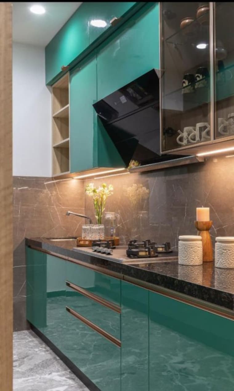 Kitchen, kanakia-miamii 3 Bedroom 1200 Sq.Ft. Apartment In Mahim Mumbai 10089243