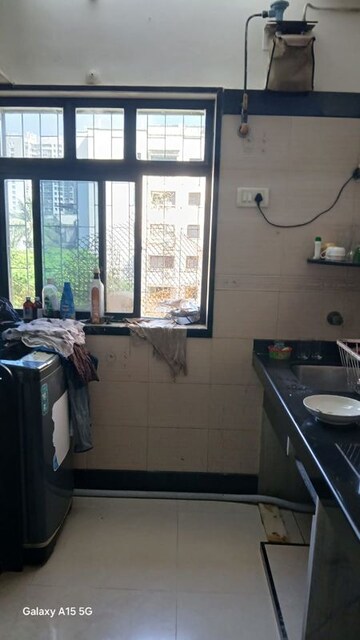 Kitchen in 2.5 BHK Apartment at Thakur Complex, Kandivali East – for Rent