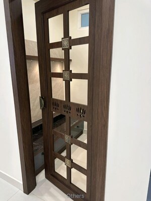 Staircase in 3 BHK Apartment at My Home Tarkshya, Kokapet – for Rent