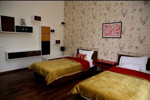 Bedroom in 3 BHK Apartment at Century Ethos, Hebbal – for Rent