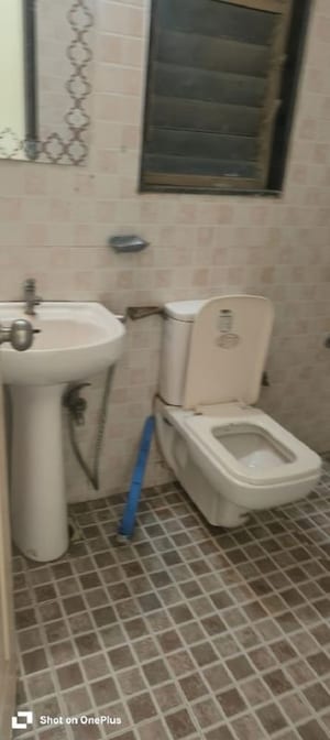 Bathroom in 2 BHK Apartment at Camelot Society, Viman Nagar – for Rent