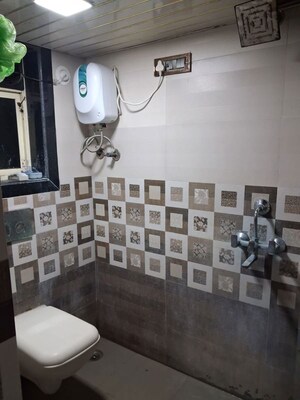 Bathroom in 1 BHK Apartment at Dombivli West – for Rent