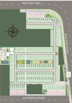 Master Plan in 3 BHK Independent House at ROF Pravasa, Sector 88a – for Sale