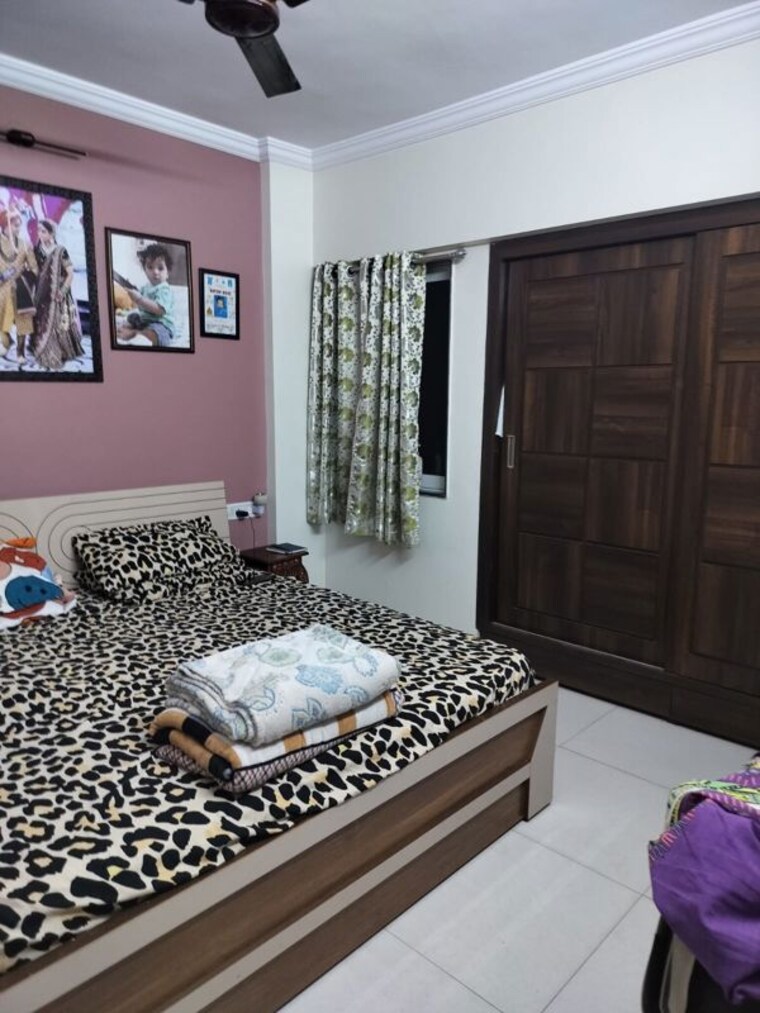 Bedroom, cosmos-enclave 2 Bedroom 700 Sq.Ft. Apartment In Kasarvadavali Thane 10089369