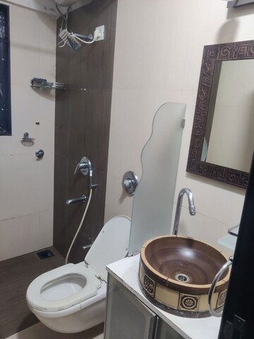 Bathroom in 2 BHK Apartment at Atul Blue Mountains, Malad East – for Rent