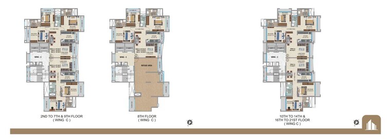 Master Plan, kandivali west 3 Bedroom 942 Sq.Ft. Apartment In Kandivali West Mumbai 10089367