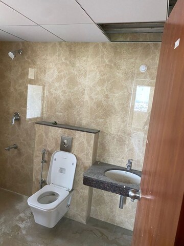 Bathroom in 3 BHK Apartment at Aurobindo The Regent, Kondapur – for Rent