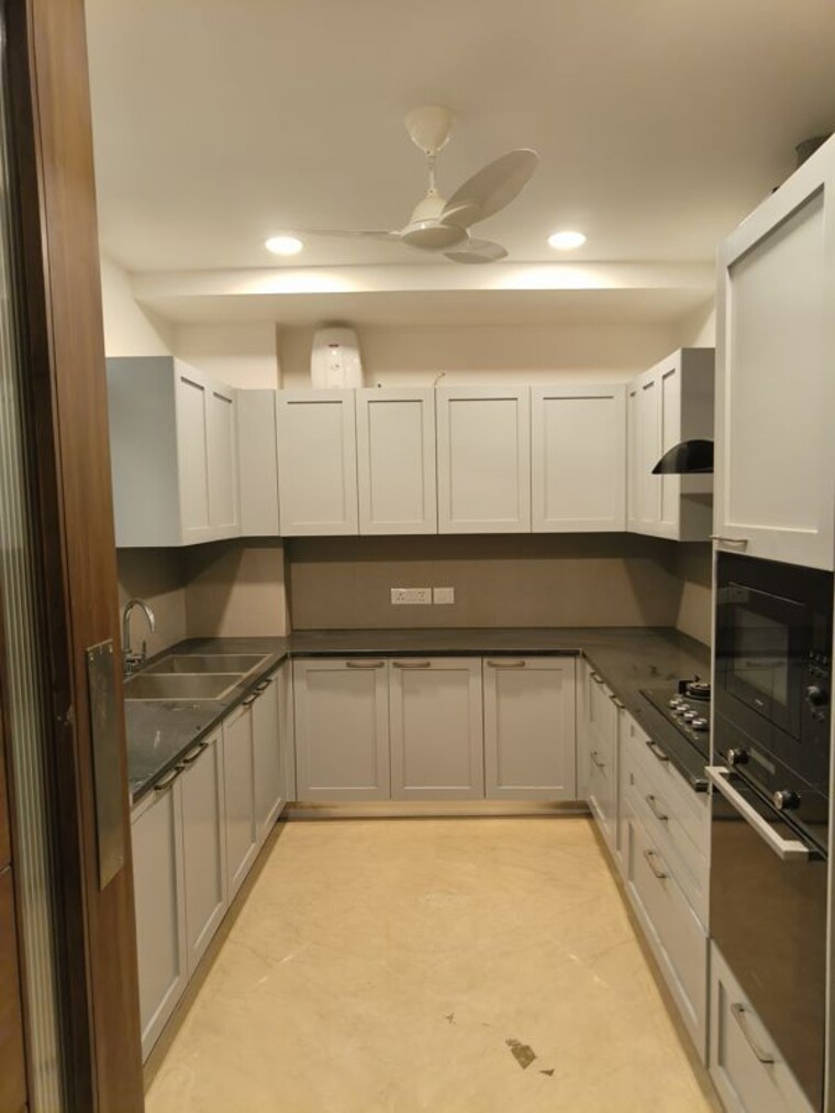 Kitchen, kalkaji 3 Bedroom 1800 Sq.Ft. Builder Floor In Kalkaji Delhi 10076506