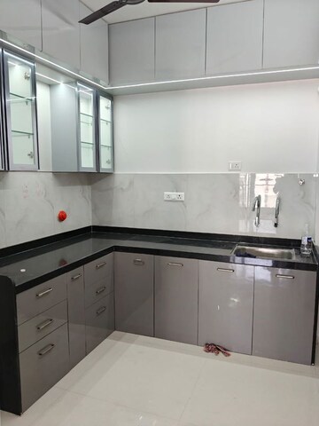 Kitchen in 3 BHK Apartment at Majestique Signature Towers, Balewadi – for Rent