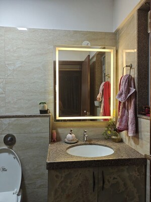 Bathroom in 2 BHK Apartment at Amanora Gold Towers, Hadapsar – for Rent