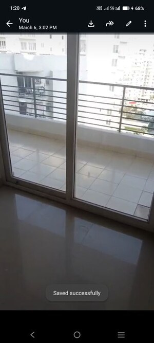 Balcony in 3.5 BHK Apartment at Spaze Privy AT4, Sector 84 – for Rent