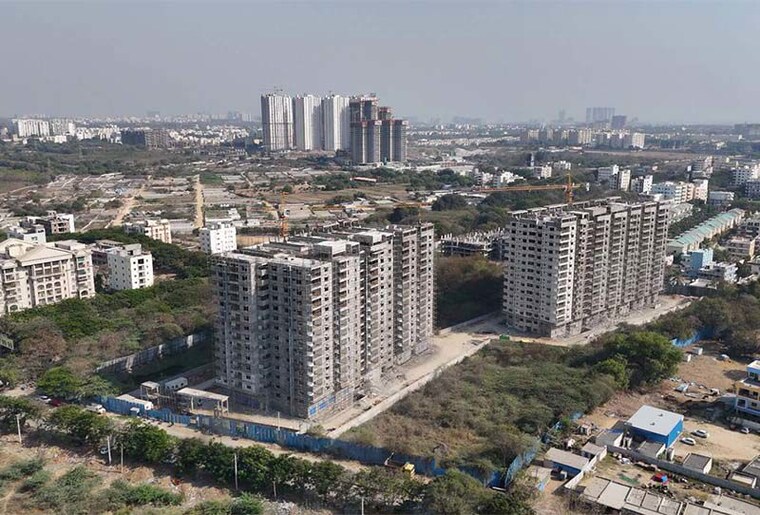 Exterior View, madhu-park-ville 2 Bedroom 1509 Sq.Ft. Apartment In Tellapur Hyderabad 10072993