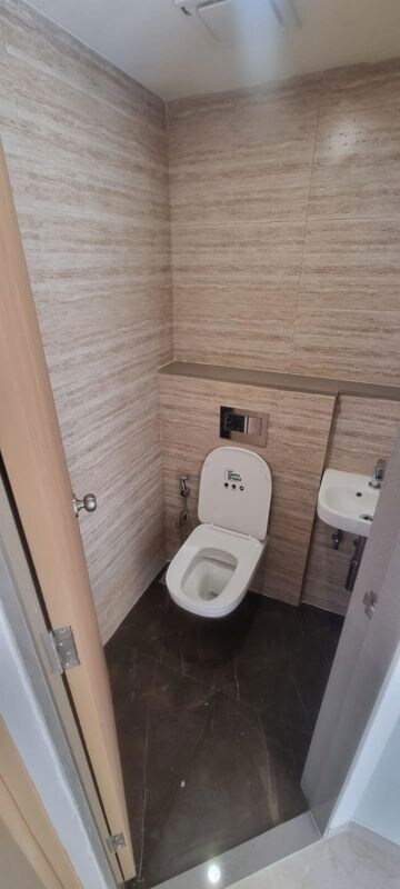 Bathroom in 1 BHK Apartment at Lodha Unica, Jogeshwari West – for Rent