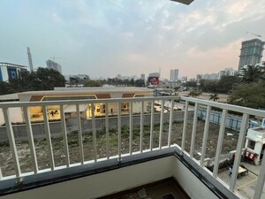 Balcony in 2 BHK Apartment at Chandrarang Serenity, Wakad – for Rent