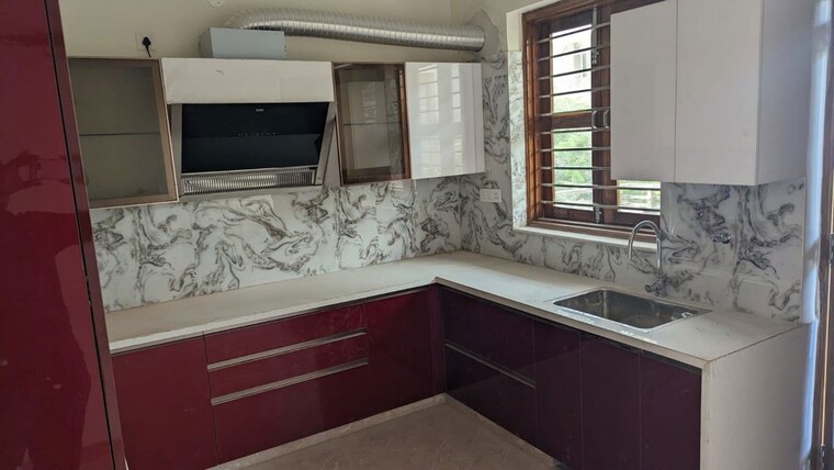 Kitchen, puri-aman-vilas 4 Bedroom 415 Sq.Yd. Builder Floor In Sector 89 Faridabad 10089518