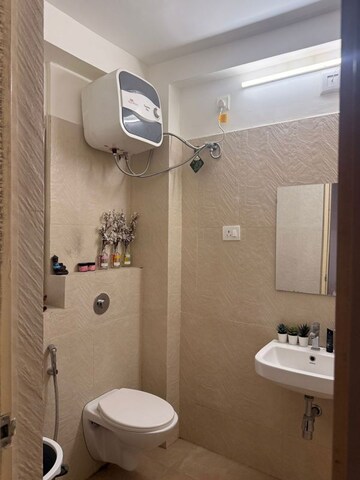 Bathroom in 2 BHK Apartment at Financial District – for Rent
