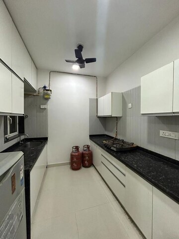 Kitchen in 2 BHK Apartment at Omkar Ananta, Goregaon East – for Rent