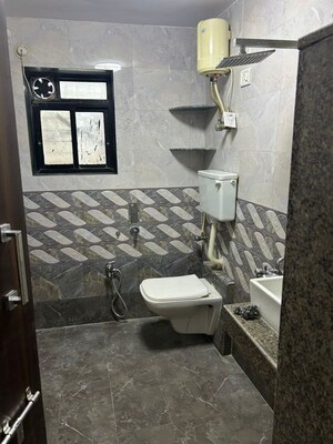 Bathroom in 3 BHK Apartment at CGEWHO Kendriya Vihar, Kharghar Sector 11 – for Rent