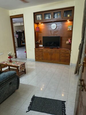Living Room in 3 BHK Apartment at Kottivakkam – for Rent
