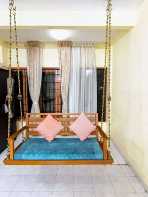 Living Room in 3 BHK Apartment at Kottivakkam – for Rent