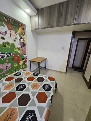 Bedroom in 2 BHK Apartment at BKS Galaxy CHS, Kharghar – for Rent