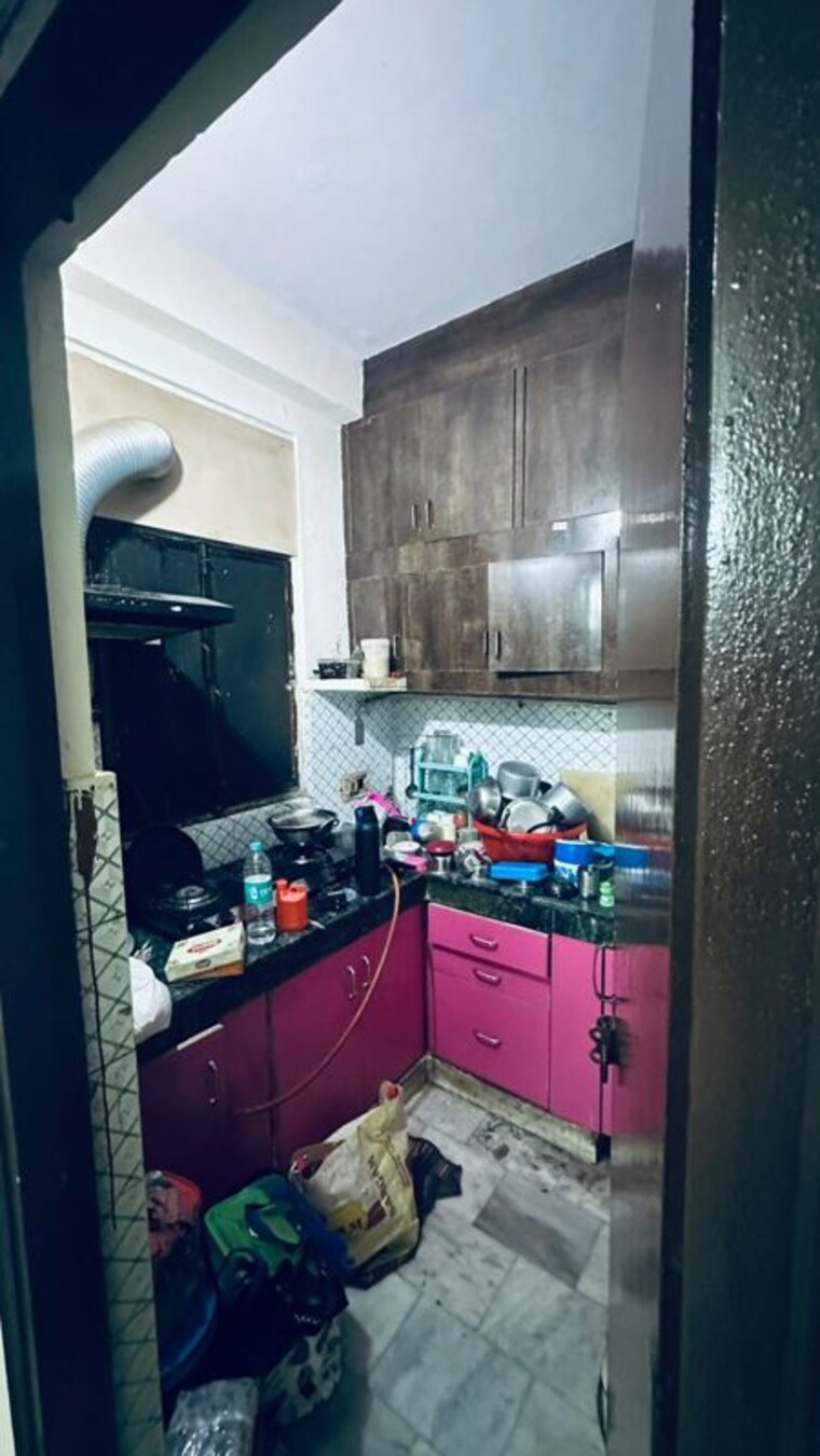 Kitchen, vaishali sector 3 1 Bedroom 550 Sq.Ft. Builder Floor In Vaishali Sector 3 Ghaziabad 10089691