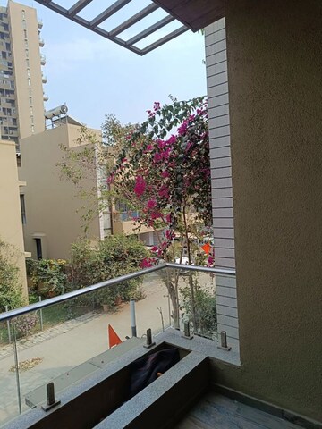 Balcony in 3 BHK Apartment at Runal Gateway, Ravet – for Rent