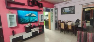 Dining area in 3 BHK Apartment at Sandstone CHS Ltd, Mira Road – for Rent