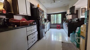 Kitchen in 3 BHK Apartment at Amal Juhu Sheetal CHS, Juhu – for Rent
