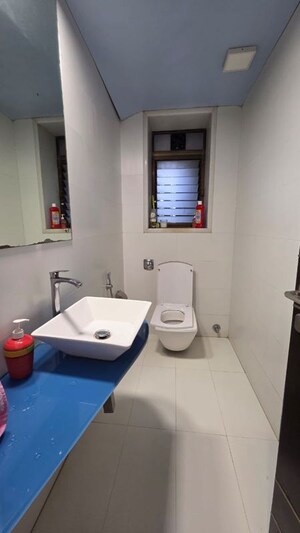 Bathroom in 3 BHK Apartment at Amal Juhu Sheetal CHS, Juhu – for Rent
