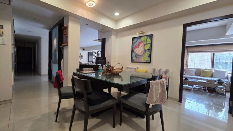 Dining area, amal-juhu-sheetal-chs 3 Bedroom 2400 Sq.Ft. Apartment In Juhu Mumbai 10090161