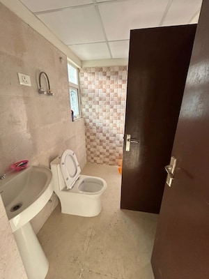 Bathroom in 2.5 BHK Apartment at Amrapali Terrace Homes, Tech Zone 4 Greater Noida – for Rent