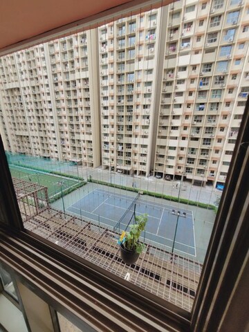 Balcony in 2 BHK Apartment at Sheth Vasant Oasis, Andheri East – for Rent