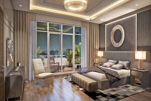 Living Room in 4 BHK Apartment at SS The Leaf, Sector 85 – for Sale