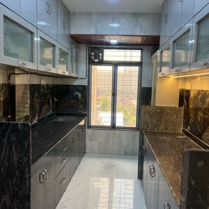 Kitchen in 1 BHK Builder Floor at Taloja Sector 40 – for Rent