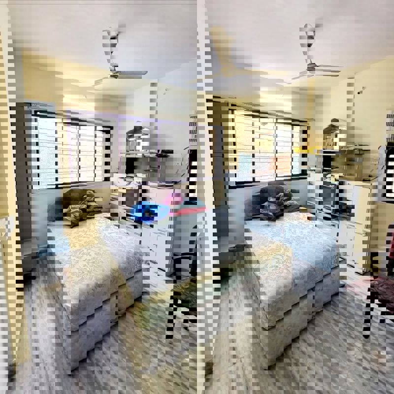 2 BHK + Study Room 915 Sq.Ft. Apartment in Lok Yamuna