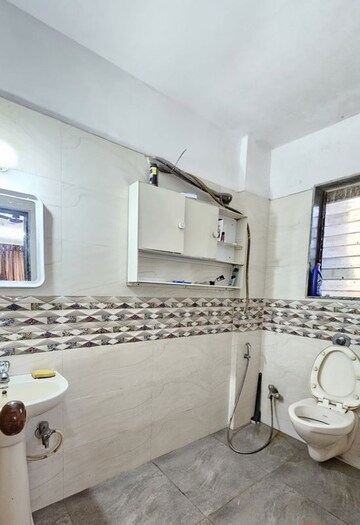 Bathroom in 2 BHK Apartment at Lok Yamuna, Andheri East – for Rent