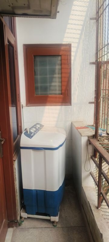 Bathroom in 3 BHK Builder Floor at Chittaranjan Park – for Rent