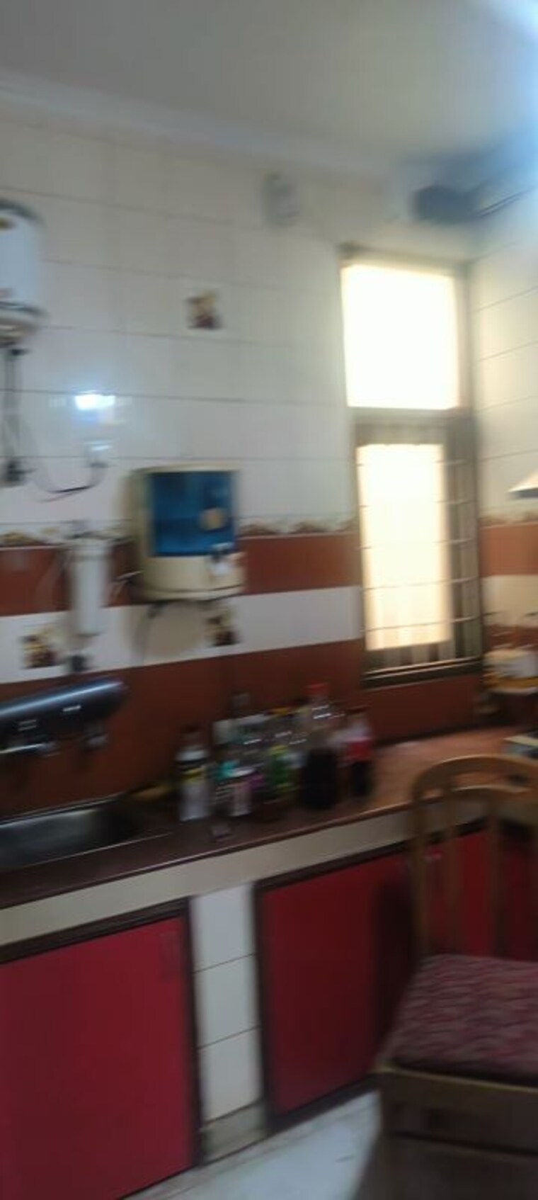 Kitchen, chittaranjan park 3 Bedroom 1550 Sq.Ft. Builder Floor In Chittaranjan Park Delhi 10090335