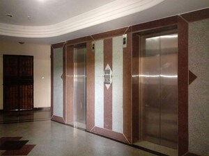 Building Lobby in 3 BHK Apartment at Shubhada Tower, Worli – for Rent