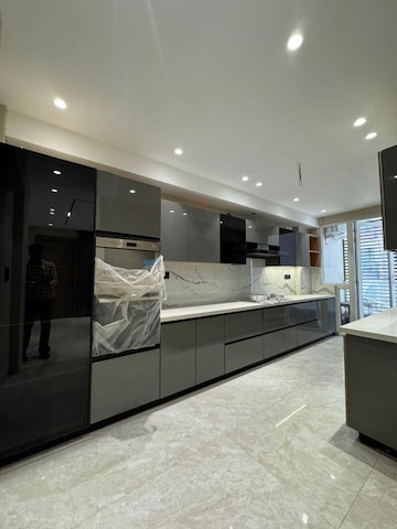 Kitchen in 3 BHK Builder Floor at Sector 56 – for Rent